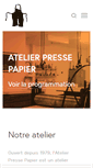 Mobile Screenshot of pressepapier.net